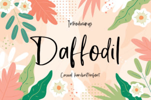 Daffodil: A Friendly Handwritten Font