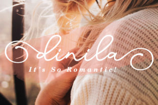 Dinila: The Handwritten Font That Feels Like a Signature