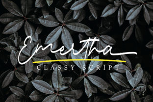 Emertha Script: Light, Fun & Handwritten