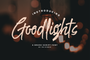 Goodlights: The Handwritten Font That Brings Raw Energy to Your Designs