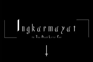Ingkarmayat: The Blackletter Font Forged in Norwegian Black Metal