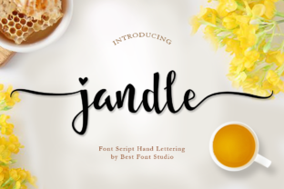 Jandle: A Sweet, Friendly Handwritten Font