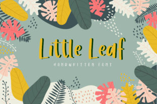 Little Leaf: A Spunky, Bold Font with Personality