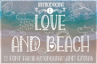 Love and Beach: A Handwritten Font for Romantic, Authentic Design