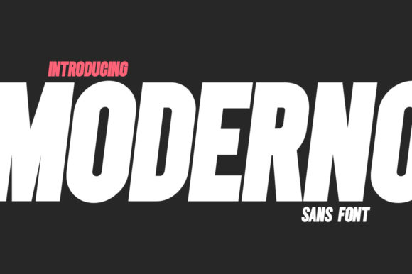 Moderno: The Bold Sans Serif Redefining Visual Authority in a Cluttered Digital World