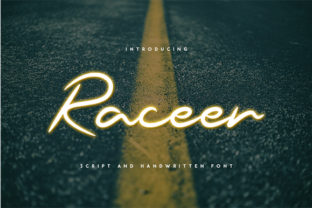 Raceer: A Fast, Smooth Handwritten Font