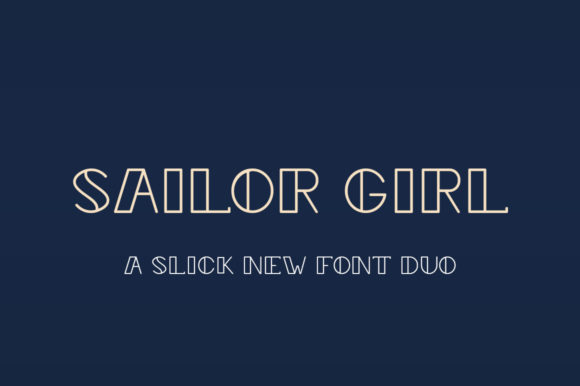 Sailor Girl: A Nautical Sans Serif Built for Clarity and Quiet Confidence