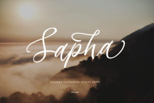 Sapha: A Light, Fun Handwritten Font with Strategic Charm