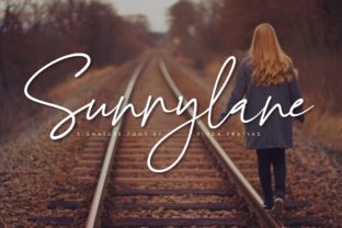 Sunnylane: A Handwritten Script Font for Elegant Design Projects