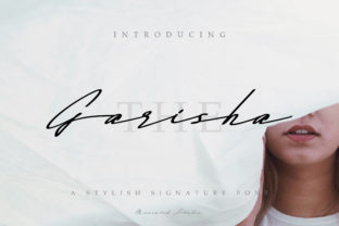 The Garisha: A Signature Script Font for Thoughtful Design Choices