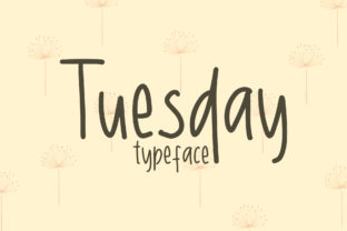 Tuesday: A Handwritten Font with Purpose