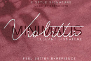 Violitta: A Sweet, Handwritten Font That Feels Like a Secret Luxury