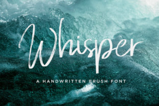 Whisper: The Handwritten Brush Font That Adds Soul to Your Designs